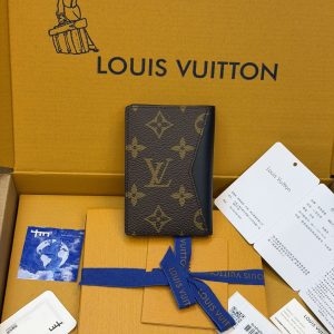 Alternative view of 310¥ Premium Full-Steel Wallet, Authentic Design, Top-Grain Cowhide Leather, 163 Dynamic, Boutique-Grade Packaging, Complete Set as Pictured: Packaging, Certificate of Authenticity, Copper Electronic Tag, Gift Bag! M60111